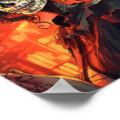 ラ伝統的カラベラカトリナ ポスター (角)