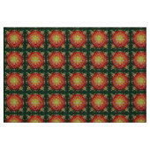 ラ伝統的トビアのフォークア絵画ート ファブリック (ファットクウォーター)