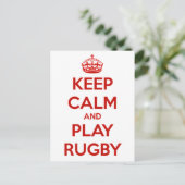 ラ保グビー遊(穏やかでラグビー) ポストカード (スタンド正面)