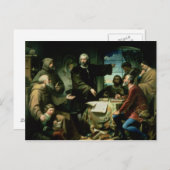 ラ修道院のクリストファー・コロンバス ポストカード (正面/裏面)