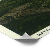 ラ専攻のトルズナケ島の空中眺望 ポスター (角)