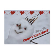 ラ恋しく思ブCC1199バレンタインおもしろい雪だるま