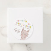 ラ感謝していマアルパカ誕生日パーティー フェイバータグ (インサイチュ)