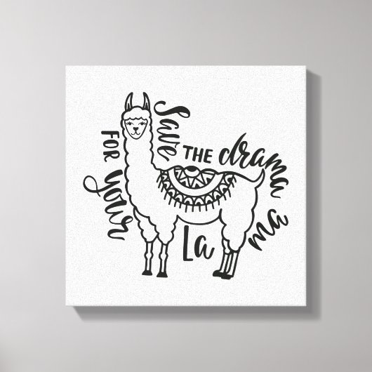 ラ救マのドラマ キャンバスプリント (正面)