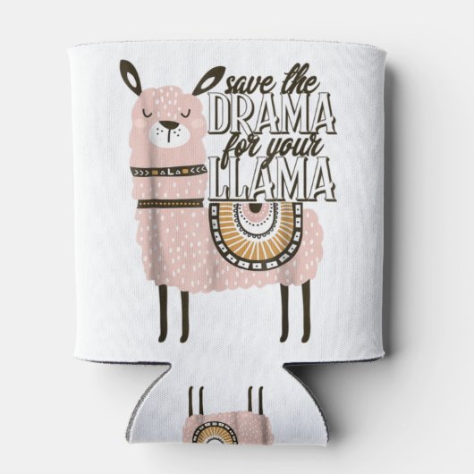 ラ救マーのシャツのドラマおもしろいー 缶クーラー (裏面)