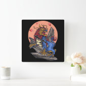 ラ日本のイオン スクエア壁時計 (ホーム)