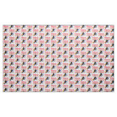 ラ素晴らしンナー少女パーソナライズされた織物 ファブリック (ヤード)