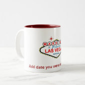 ラ結婚したスベガスマグ ツートーンマグカップ (正面左)