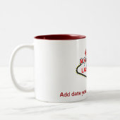 ラ結婚したスベガスマグ ツートーンマグカップ (左)