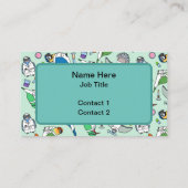 ラ鳥 - 鳥類学 名刺 (裏面)