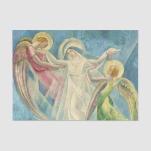 『ラ・アスンシオン・デ・マリア』エンジェル・ザラーガ 薄葉紙 (正面)