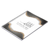 ラ・イラハ・イラ・アラ・シャハダ・アラモダンビア・カリグラ ノートブック (左側)