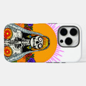 ラ・カトリーナモダンインカラフルアスタイル Case-Mate iPhoneケース (裏面 (横))