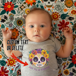 🌹ラ・カトリーナ 死者の日へのオマージュ 🌹 ベビーボディスーツ