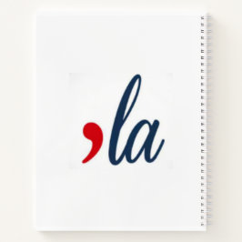 「ラ・カマラハリス。ヘビーホワイト ノートブック