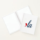 「ラ・カマラハリス。ヘビーホワイト ノートブック (内部)