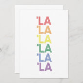 ラ・カマラ・ハリスLGBTQアメリカ選挙 招待状 (正面/裏面)