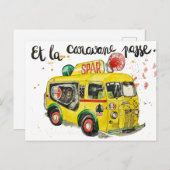 ラ・カラベン通れ! ポストカード (正面/裏面)