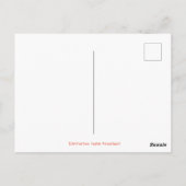 ラ・カラベン通れ! ポストカード (裏面)