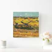 ラ·クラウでモンマジュールと収穫…… スクエア壁時計 (ホーム)