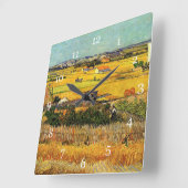 ラ·クラウでモンマジュールと収穫…… スクエア壁時計 (傾斜)