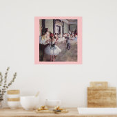 ラ・クラッセ・デ・ダンセ(踊りクラス)ポスター ポスター (キッチン)