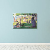 ラ・グランジュラト島の日曜日の午後 キャンバスプリント (インサイチュ (ウッドフロア))