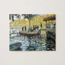 ラ・グレヌーイレ(1869)クロード・モネ