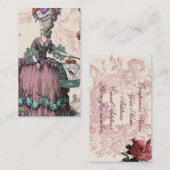 ラ・ケージ・オー・オイソー(鳥の檻) 名刺 (正面/裏面)