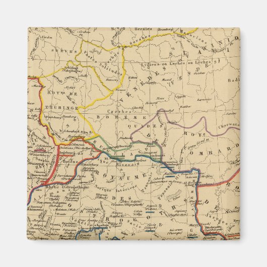 ラ・ゲルマニエa la fin du 5e siecle マグネット (正面)