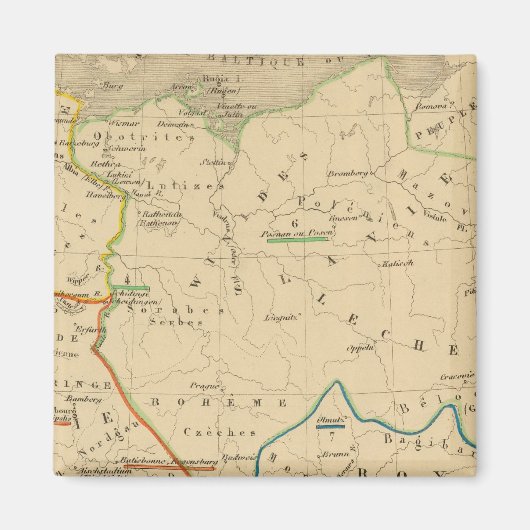 ラ・ゲルマニー511 a 741 マグネット (正面)