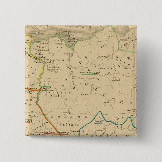 ラ·ゲルマニー511 a 741 缶バッジ (正面)