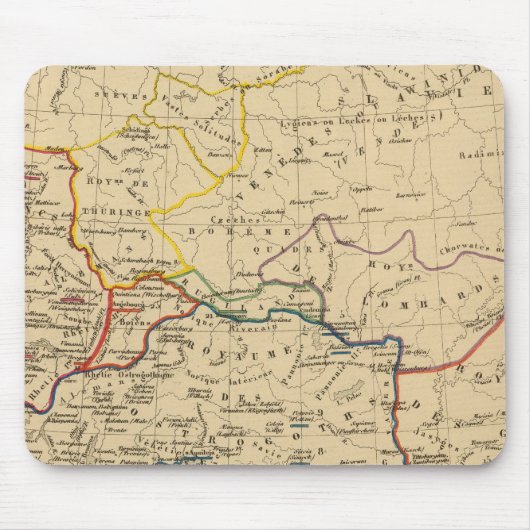 ラ·ゲルマニー·ア·ラ·フィン·デュ·5e·サイクル マウスパッド (正面)