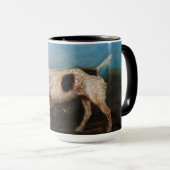 ラ・ゴース(1880)アンリ・デ・トゥールーズ・ロートレック マグカップ (正面右)