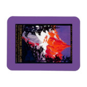 ラ・シャイン・デ・モンブランヴィンテージポスターEurope マグネット (横)