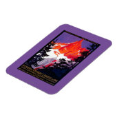 ラ・シャイン・デ・モンブランヴィンテージポスターEurope マグネット (左側)