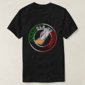 ラ・シャンクラ生きおもしろい残りメキシコ Tシャツ (デザイン正面)