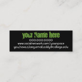 ラ・シャンテウスIVパーソナルカ連絡ード コーリングカード (正面)