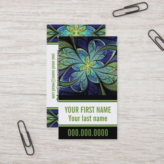 ラ・シャンテウスIVパーソナルビジネスカード 名刺 (正面/裏面インサイチュ)