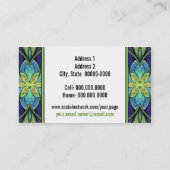 ラ・シャンテウスIVパーソナルビジネスカード 名刺 (裏面)