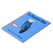 ラ・シュエット・ブルー カフェ ノートブック (左側)