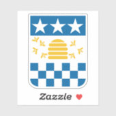 ラ・ショー・ド・フォンの紋章 シール (シート)