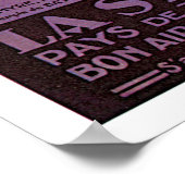 ラ・シリエ・エ・ル・リバン・ヴィンテージ旅行ポスター ポスター (角)