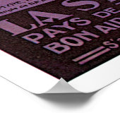 ラ・シリエ・レ・リバン・ヴィンテージ旅行ポスター ポスター (角)