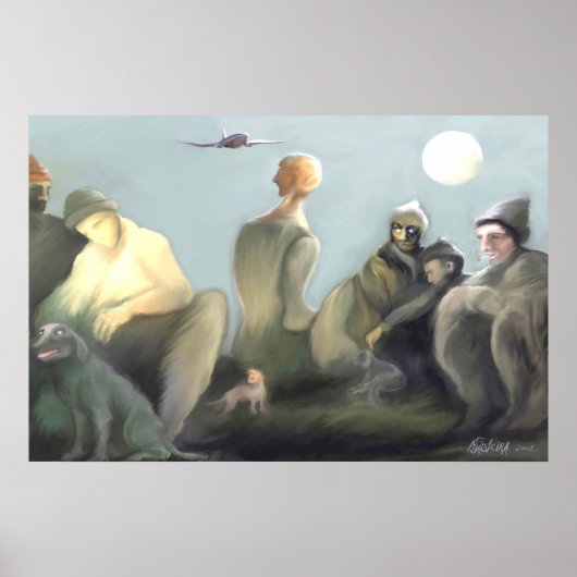 ラ・ジェンテ・デ・ラ・カル「フルコントラスト」 ポスター (正面)