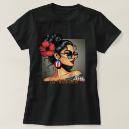ラ・ジバラザ12 - プエルトリコのヒバラ・ボリクア Tシャツ