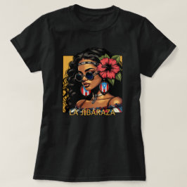 ラ・ジバラザ 1 - プエルトリコのヒバラ・ボリクア Tシャツ