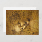 ラ・スカピグリアタ、1508年レオナルド・ダ・ヴィンチ シーズンポストカード (正面/裏面)