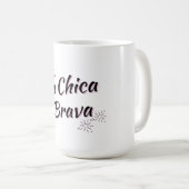 ラ・チカ・ブラヴァ – MAG - "FIEROUS GIRL" コーヒーマグカップ (正面右)