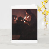 ラ·ツアー·マリア·グレーツ カード (黄色い花)